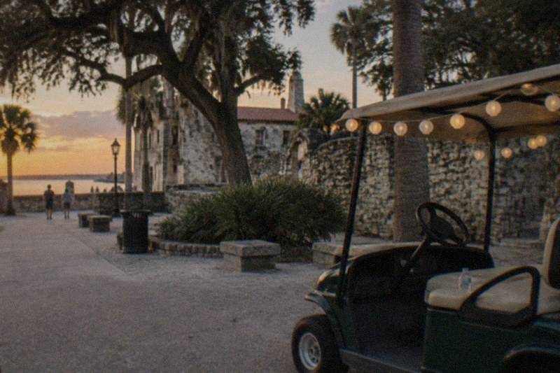 Golf Cart Ghost Tour